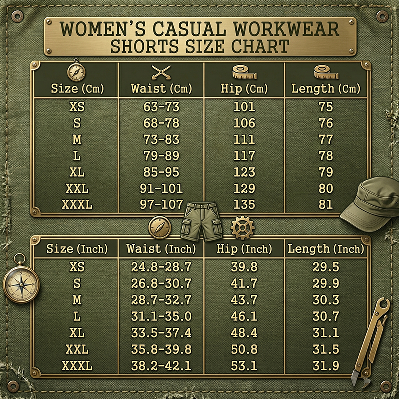 🌞LIMITED-TIME 50% OFF! 🩳 Women's Quick-Dry Cargo Shorts – UPF 50+, Multiple Pockets, Adjustable Waist 🏕️