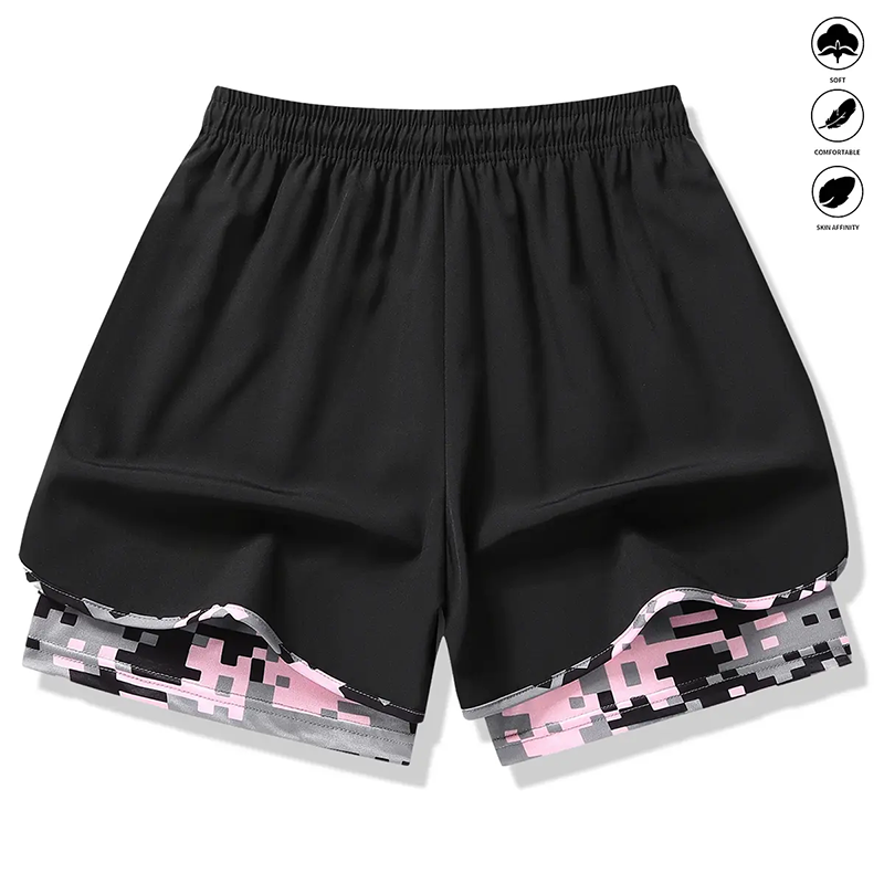 🎁New Arrivals 50% OFF💥Women's Casual Athletic Shorts with Built-in Liner