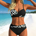 🎉 LIMITED TIME 50% OFF! 👙 Women's Push-Up Two-Piece Bikini Set – Criss-Cross Wrap Design & Premium Stretch Fabric 🌊