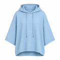 Women's Loose-Fitting Wide-Sleeved Sweatshirt